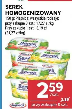 Stokrotka Serek homogenizowany Piątnica oferta