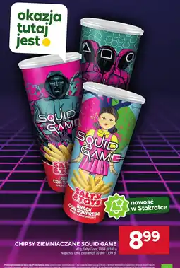 Stokrotka Chipsy ziemniaczane Squid Game Salty&Toys oferta
