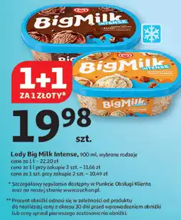 Auchan Lody Big Milk Intense oferta