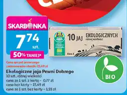 Auchan Jajka ekologiczne Pewni Dobrego oferta