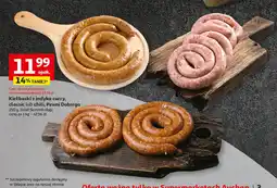 Auchan Kiełbasa z indyka curry Pewni Dobrego oferta