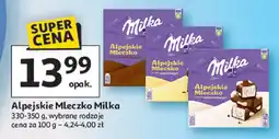 Auchan Czekolada Alpejskie Mleczko Milka oferta