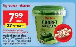 Auchan Ogórki małosolne Auchan oferta