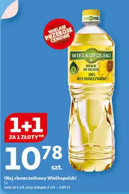 Auchan Olej słonecznikowy Wielkopolski oferta