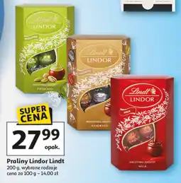 Auchan Praliny Lindor Lindt oferta