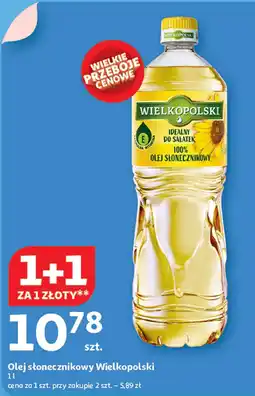 Auchan Olej słonecznikowy Wielkopolski oferta