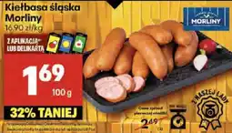 Delikatesy Centrum Kiełbasa śląska Morliny oferta