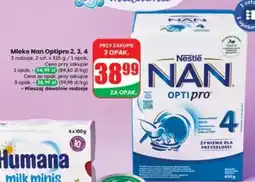 Dino Mleko Nan Optipro 2, 3, 4 Nestle oferta
