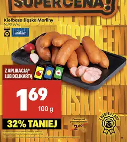 Delikatesy Centrum Kiełbasa śląska Morliny oferta