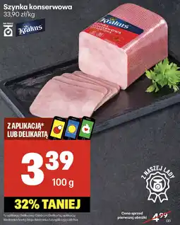 Delikatesy Centrum Szynka konserwowa Krakus oferta