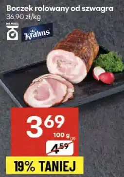 Delikatesy Centrum Boczek rolowany od szwagra Królius oferta