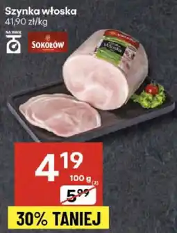 Delikatesy Centrum Szynka włoska Sokołów oferta