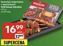 Delikatesy Centrum Szaszłyk wieprzowy z warzywami Grill House Sokołów oferta