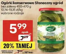 Delikatesy Centrum Ogórki konserwowe Słoneczny ogród oferta