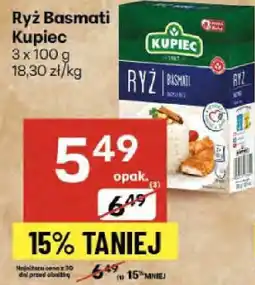 Delikatesy Centrum Ryż Basmati Kupiec oferta