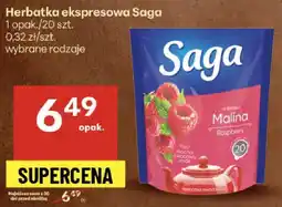 Delikatesy Centrum Herbata ekspresowa Saga malinowa oferta