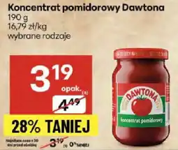 Delikatesy Centrum Koncentrat pomidorowy Dawtona oferta