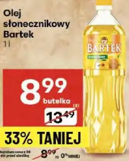 Delikatesy Centrum Olej słonecznikowy Bartek oferta