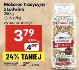 Delikatesy Centrum Makaron Tradycyjny z Ludwina oferta