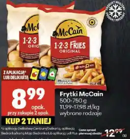 Delikatesy Centrum Frytki McCain oferta