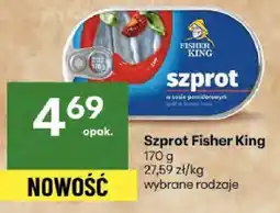 Delikatesy Centrum Szprot Fisher King oferta