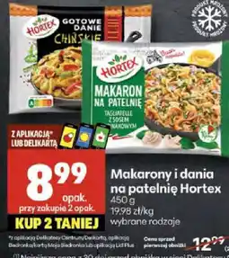 Delikatesy Centrum Makarony i dania na patelnię Hortex oferta