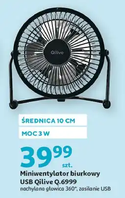 Auchan Wentylator mini q.6999 Qilive oferta