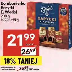 Delikatesy Centrum Bombonierka Barylki E.Wedel oferta