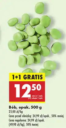 Biedronka Bób 500g oferta