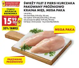 Biedronka Filet z piersi kurczaka oferta