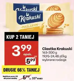 Delikatesy Centrum Ciastka Krakuski maślane oferta