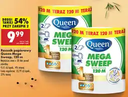 Biedronka Ręcznik papierowy Queen Mega Sweep 120m oferta