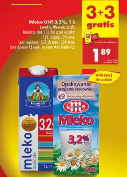 Biedronka Mleko UHT 3.2% oferta