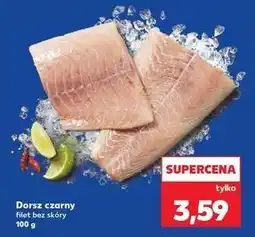 Kaufland Dorsz czarny filet bez skóry oferta