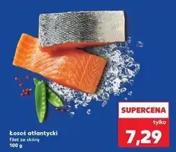 Kaufland Łosoś atlantycki filet ze skórą oferta