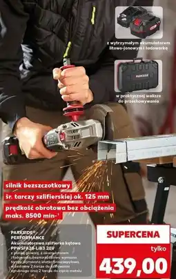 Kaufland Szlifierka katowa Parkside oferta