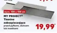 Kaufland Tkanina zabezpieczająca przed słońcem 130 x 150 cm K-Classic Myproject oferta