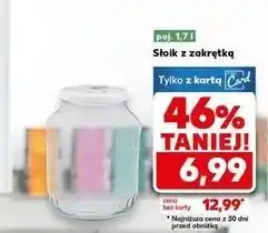 Kaufland Słoik z zakrętką 1.7 l oferta