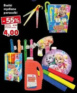Bańki mydlane parasolka