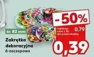 Kaufland Zakrętka dekoracyjna 82 mm 6 zaczepowa oferta