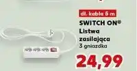 Listwa zasilająca 3 gniazda m Switch On