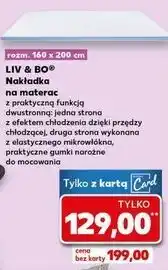 Kaufland Nakładka na materac 160 x 200 cm Liv & Bo oferta