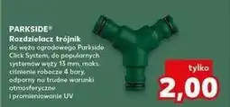 Kaufland Rozdzielacz trójnik Parkside oferta