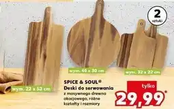 Kaufland Deska z drewna akacjowego 32 x 22 cm Spice&Soul oferta