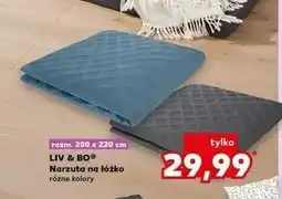 Kaufland Narzuta na łóżko 200 x 220 cm Liv & Bo oferta