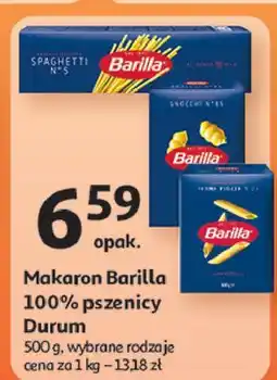 Auchan Makaron penne rigate Barilla oferta
