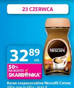 Auchan Kawa Nescafe Crema oferta