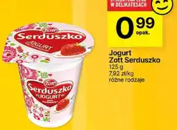 Delikatesy Centrum Jogurt Zott Serduszko truskawkowy oferta