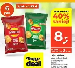 Dealz Chipsy salt & vinegar Walkers oferta