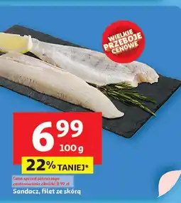 Auchan Sandacz filet ze skórą oferta